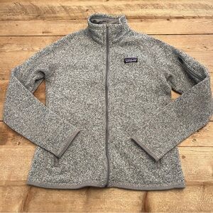 Women’s Patagonia Gray Better Sweater Full zip jacket  Sz. S